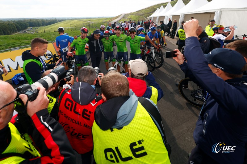 2023 UEC Road European Championships - Drenthe - Junior Men's Road Race - Drijber - Col Du VAM 111 km - 23/09/2023 - Slovenia - photo Luca Bettini/SprintCyclingAgency?2023